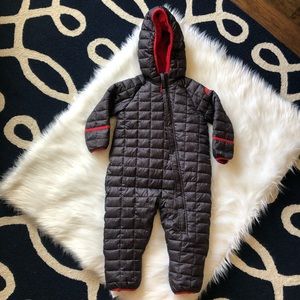 Navy/red Snowsuit